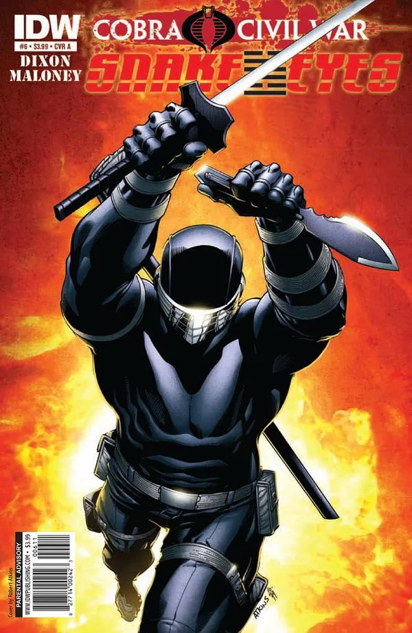 Cover of G.I. Joe: Snake Eyes #6