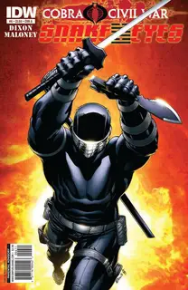 Cover of G.I. Joe: Snake Eyes #6