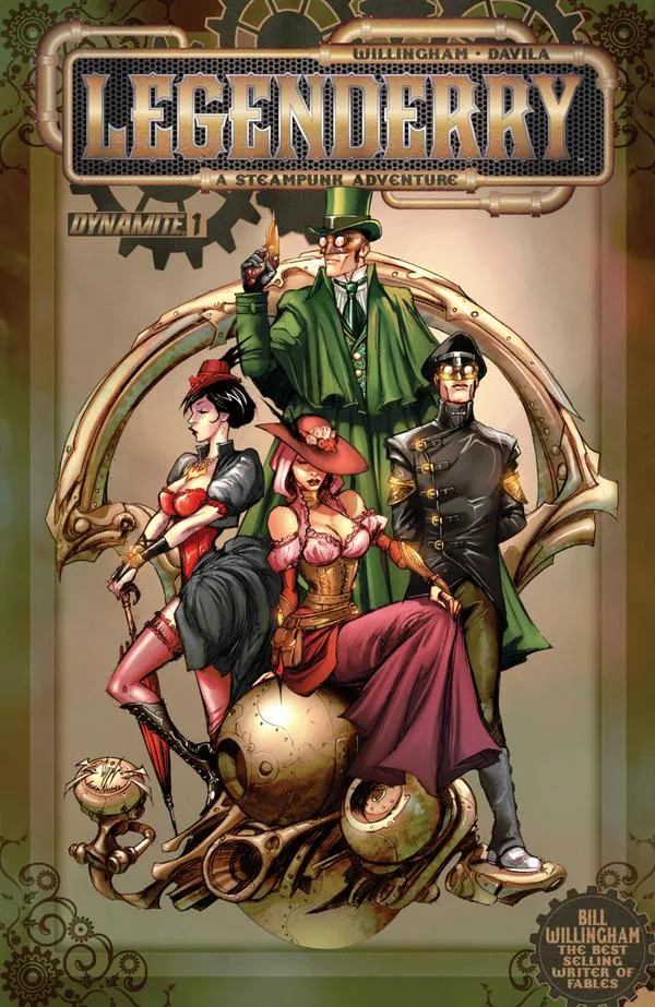 Cover of Legenderry: A Steampunk Adventure #1