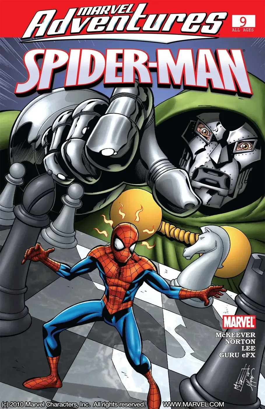 Cover of Marvel Adventures Spider-Man #9