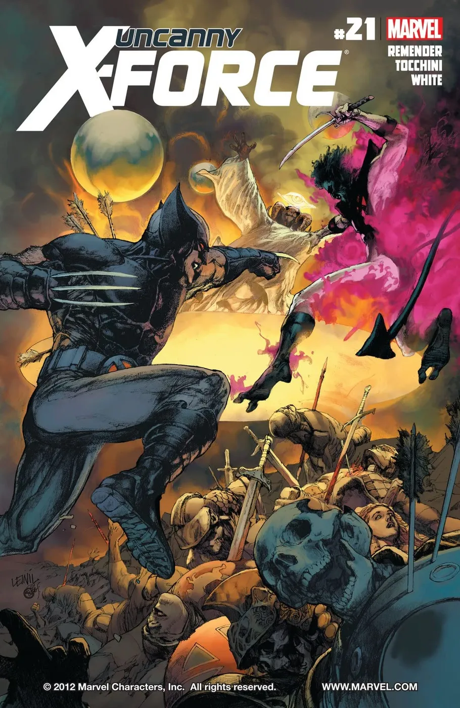 Cover of Uncanny X-Force #21
