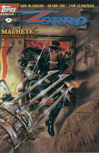 Cover of Zorro #9
