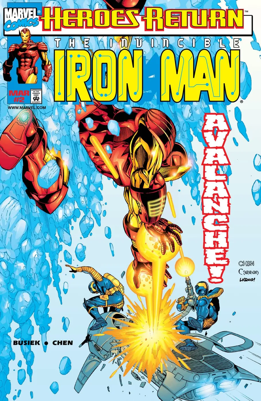 Cover of Iron Man #2