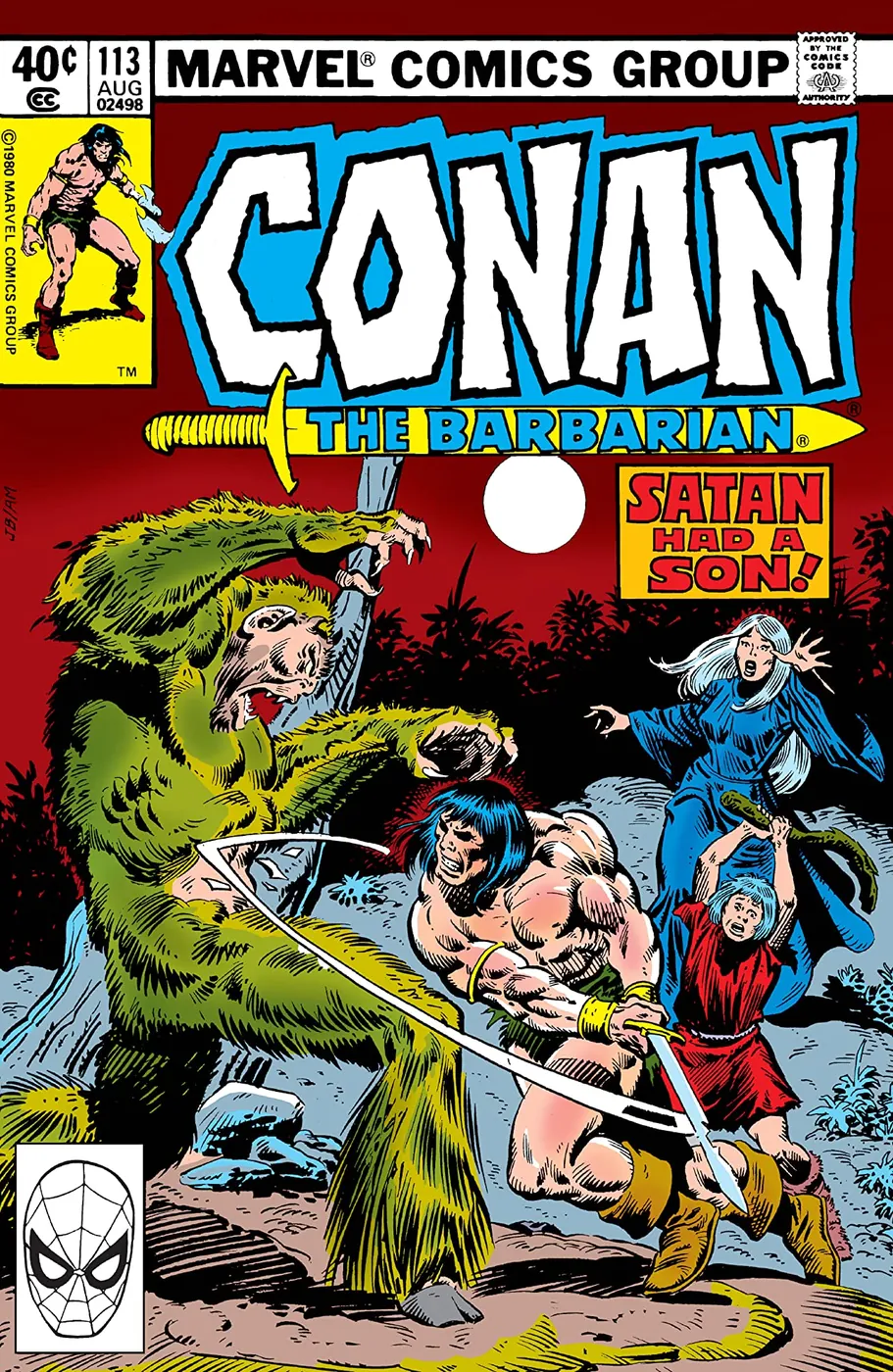 Cover of Conan the Barbarian #113