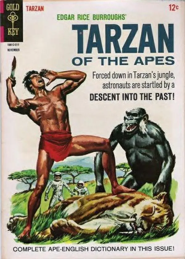 Cover of Edgar Rice Burroughs' Tarzan of the Apes #154