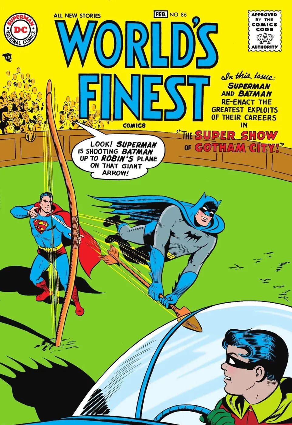 Cover of World's Finest Comics #86