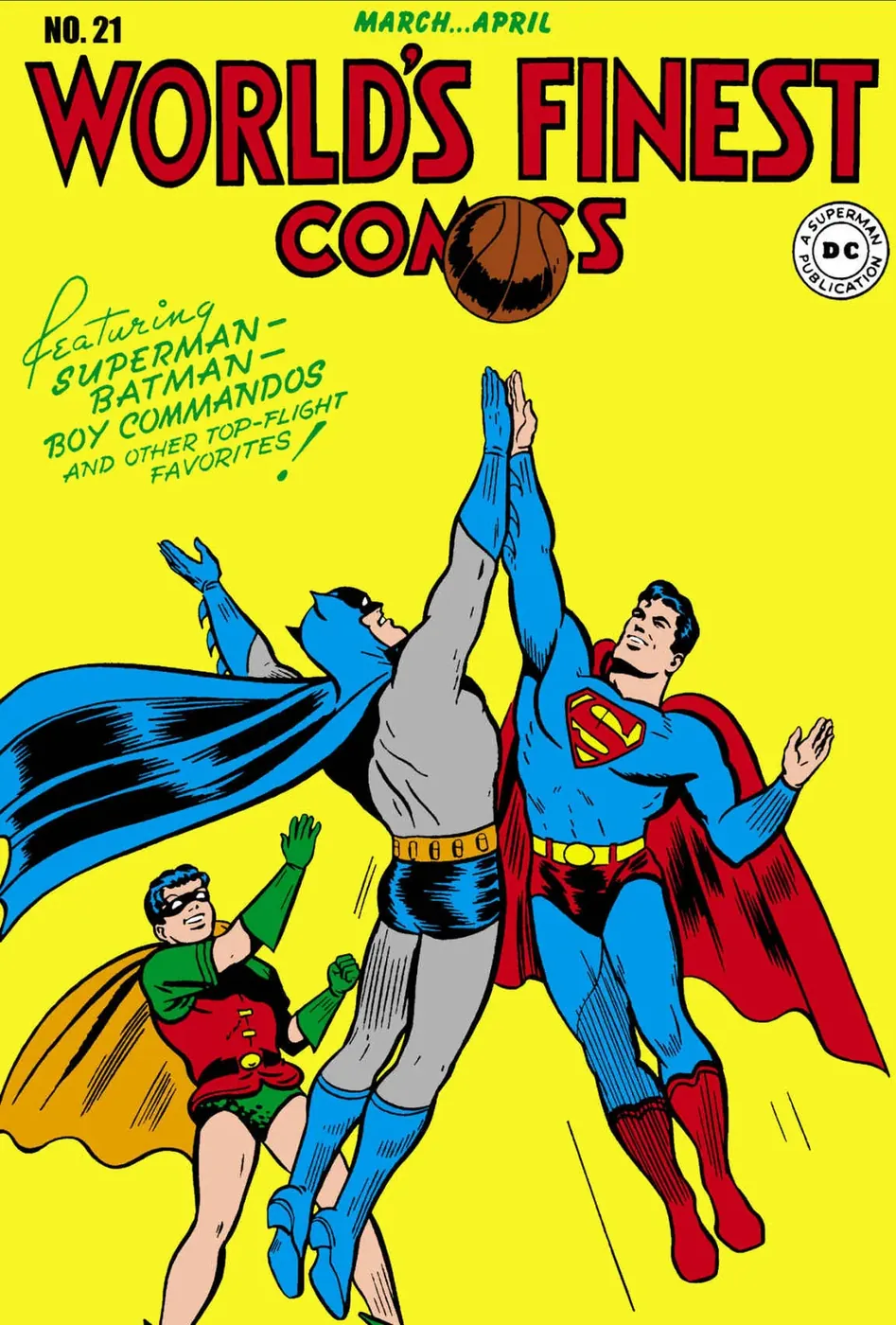 Cover of World's Finest Comics #21