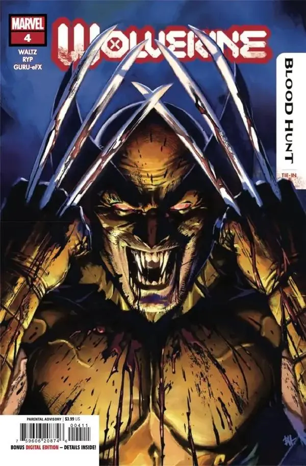 Cover of Wolverine: Blood Hunt #4