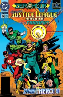 Cover of Justice League America #92