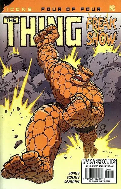 Cover of The Thing: Freakshow #4