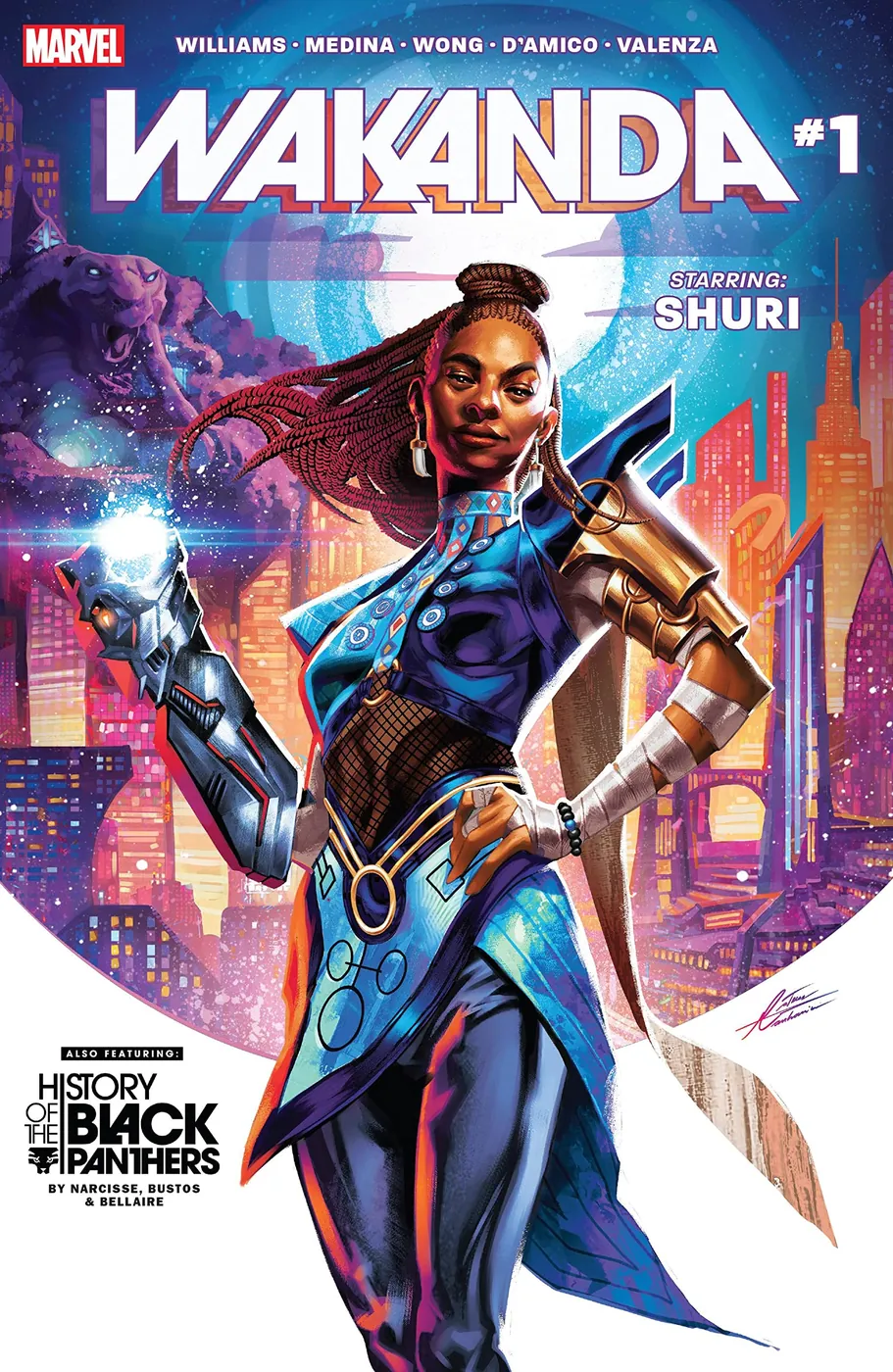Cover of Wakanda #1