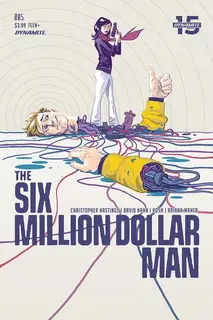 Cover of The Six Million Dollar Man #5
