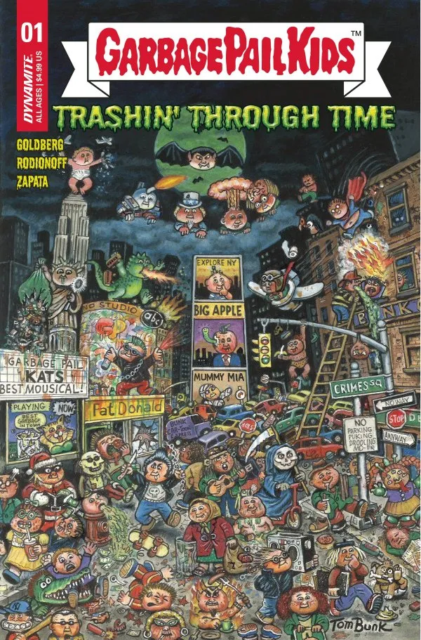 Cover of Garbage Pail Kids: Trashin' Through Time #1