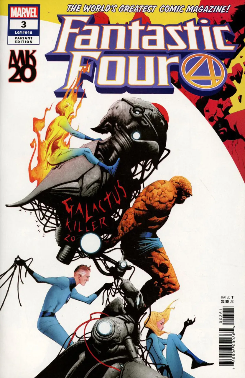 Cover of Fantastic Four #3 (648)