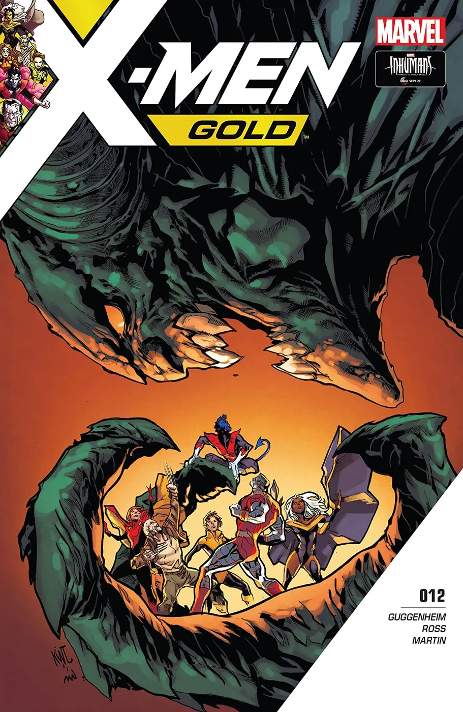 Cover of X-Men: Gold #12