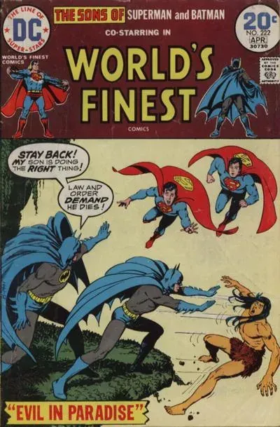 Cover of World's Finest Comics #222