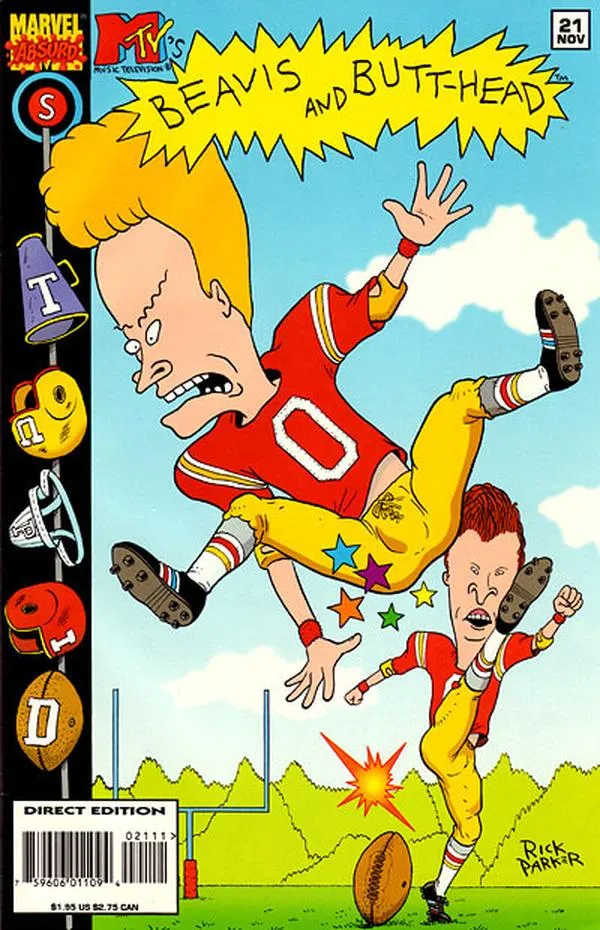 Cover of Beavis & Butt-Head #21