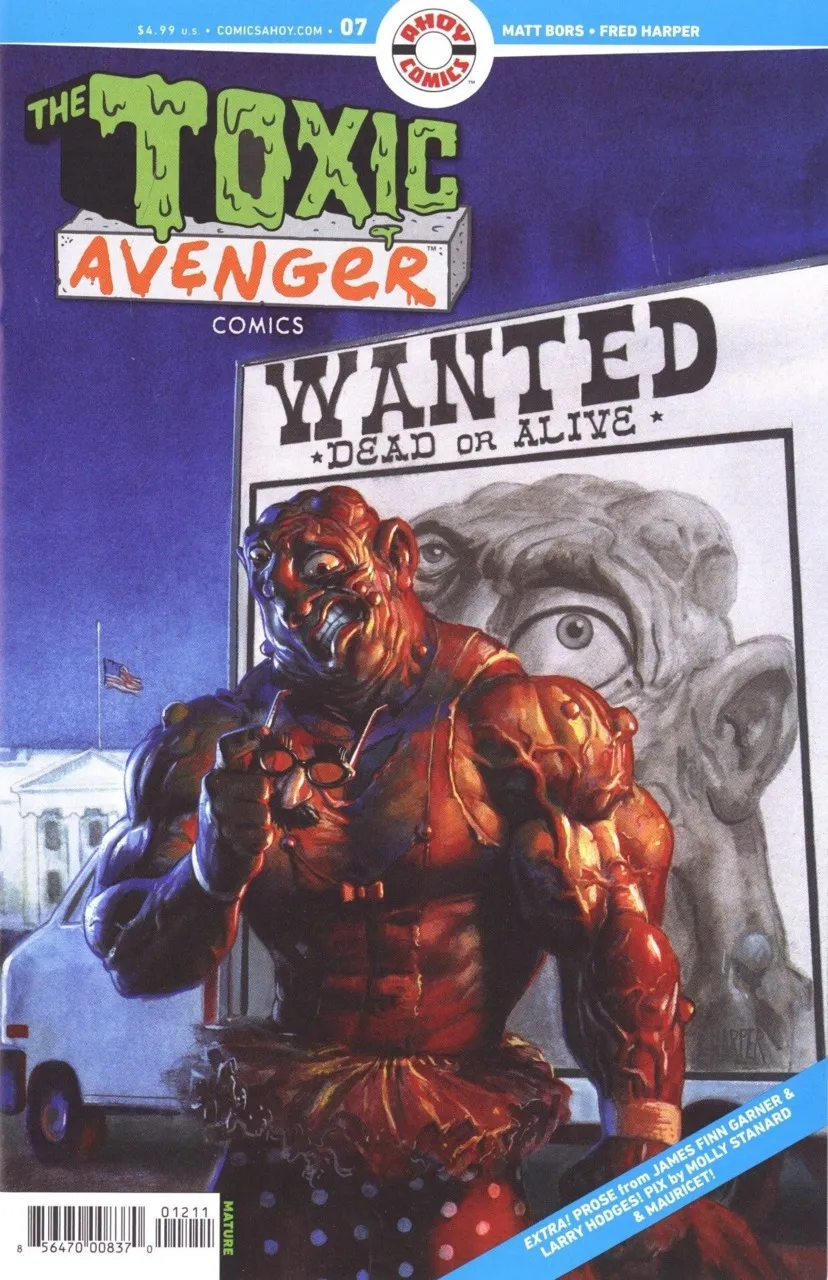 Cover of The Toxic Avenger Comics #7