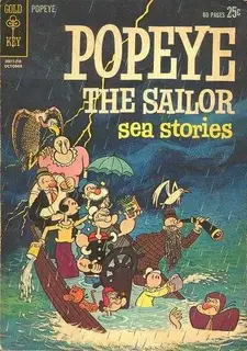 Cover of Popeye the Sailor #66