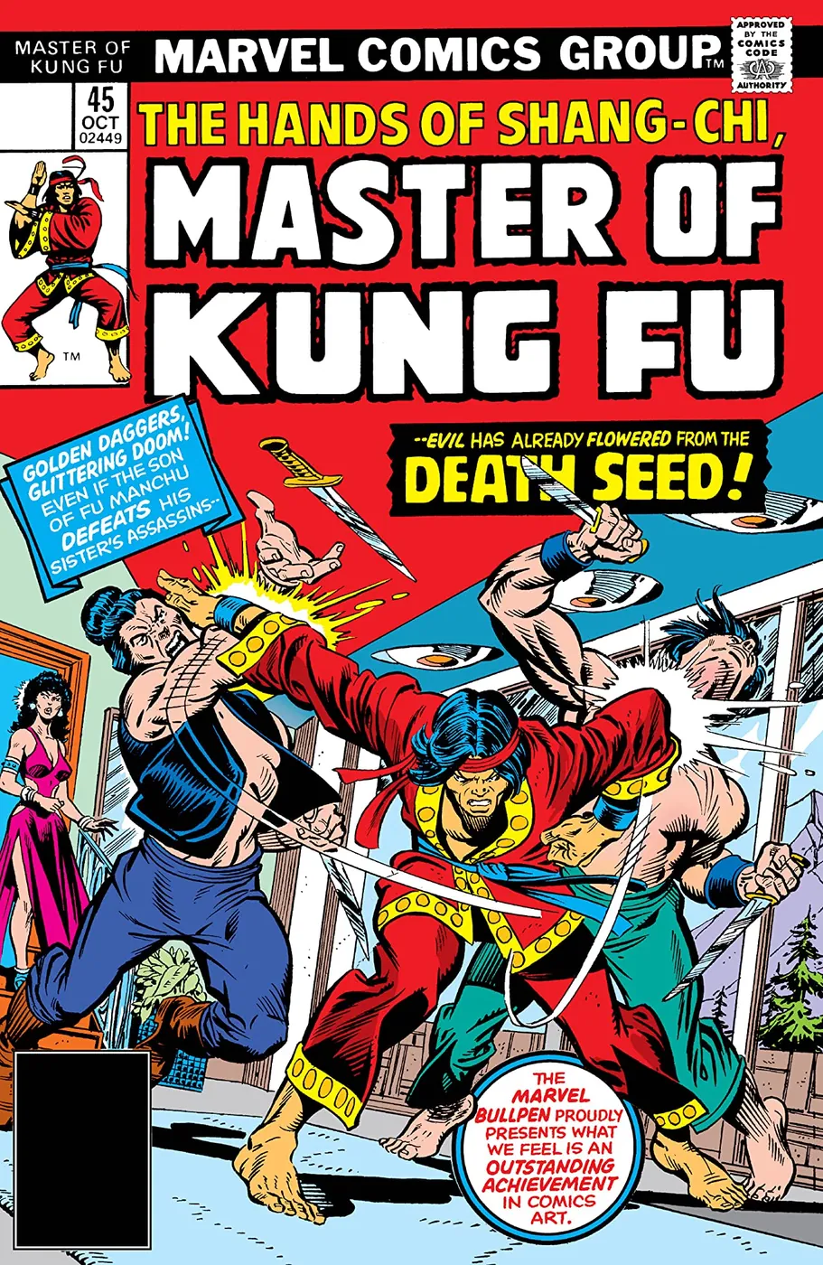 Cover of Master of Kung Fu #45