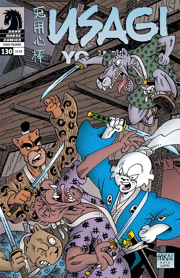 Cover of Usagi Yojimbo #130