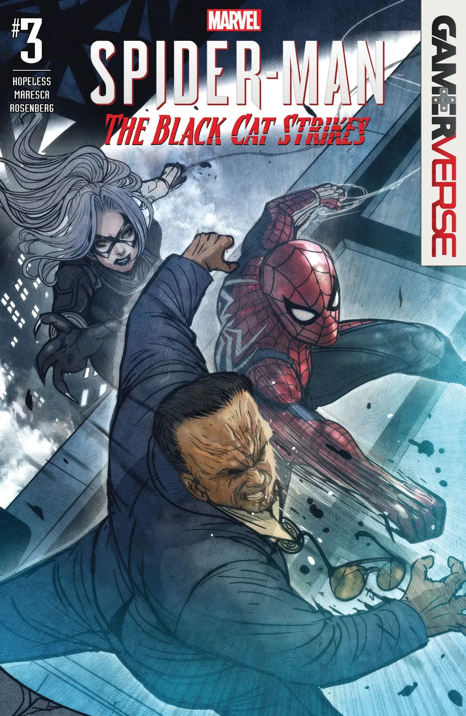 Cover of Marvel's Spider-Man: The Black Cat Strikes #3