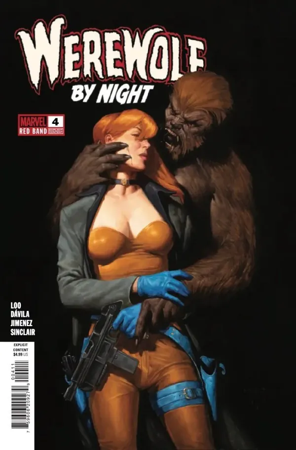 Cover of Werewolf by Night: Red Band #4