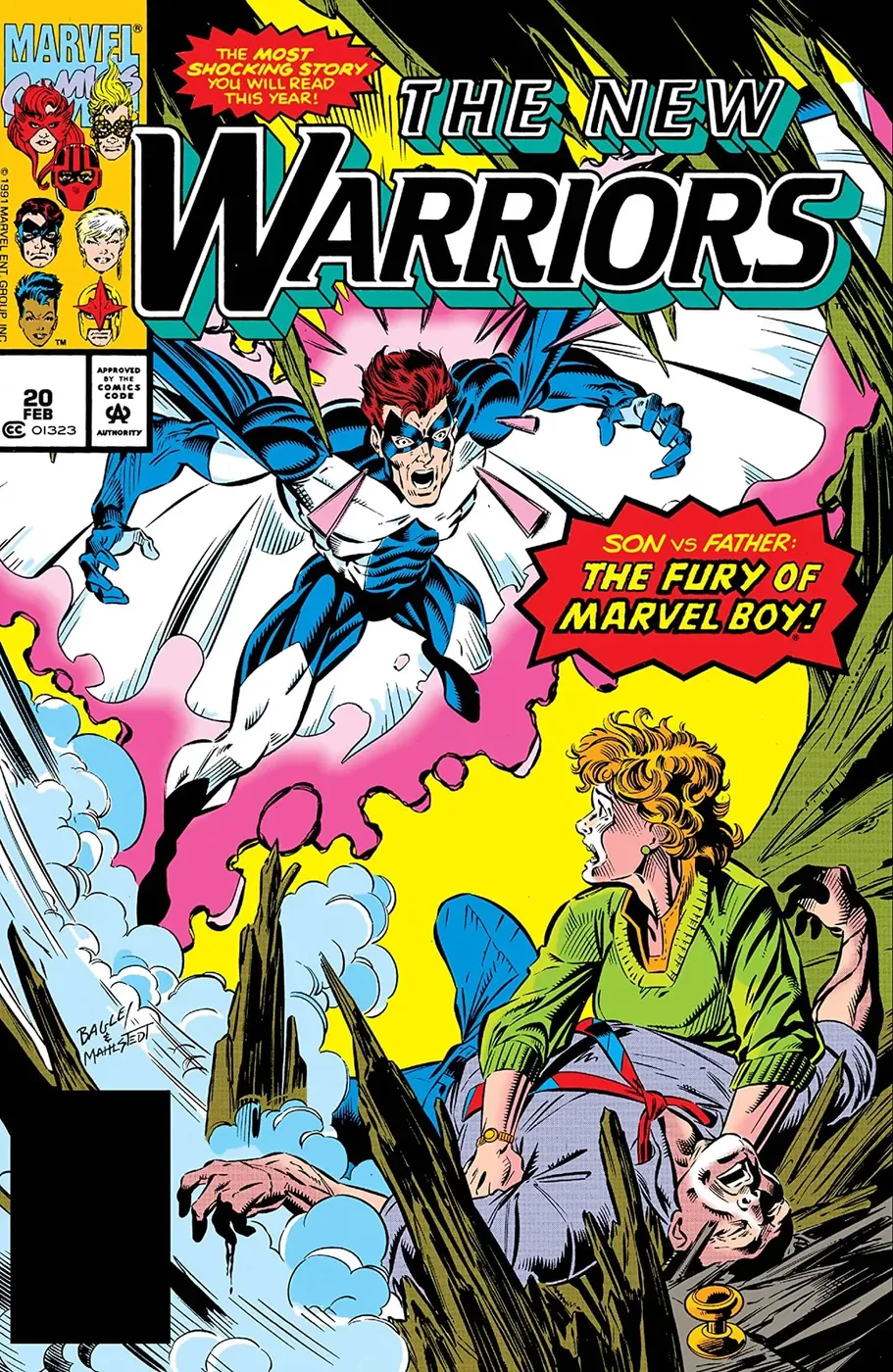 Cover of The New Warriors #20