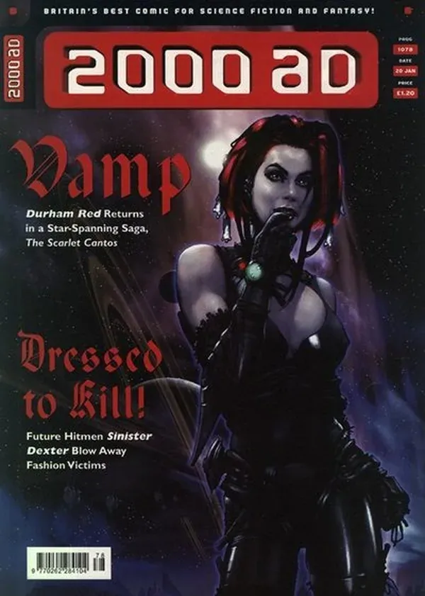 Cover of 2000 AD #1078