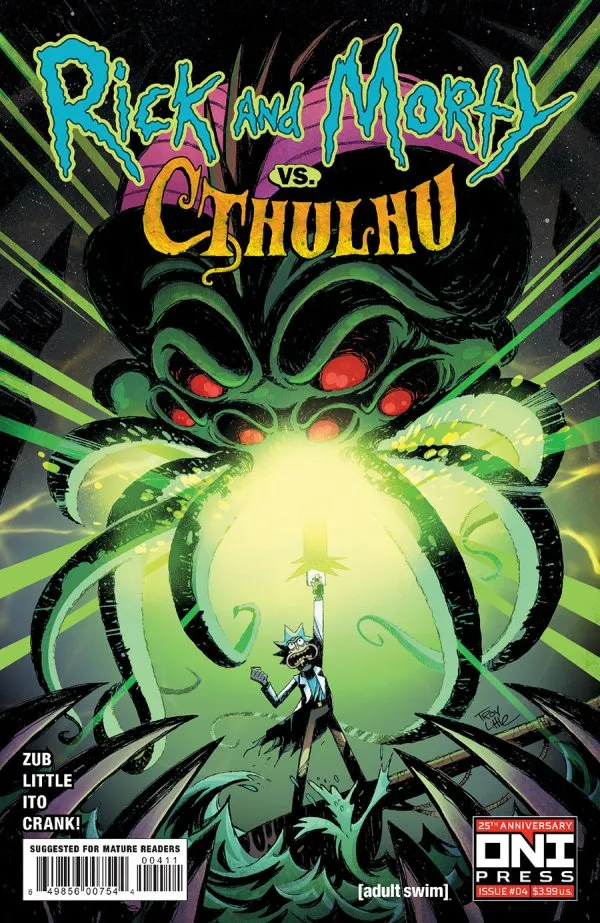 Cover of Rick and Morty vs. Cthulhu #4