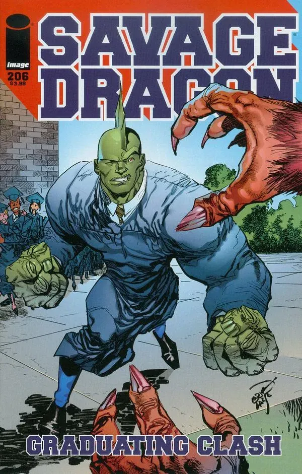 Cover of Savage Dragon #206