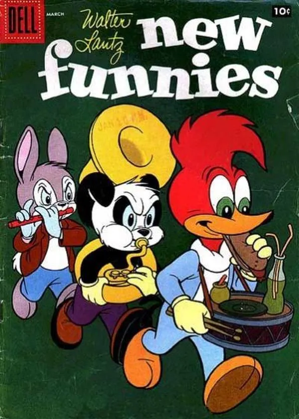 Cover of Walter Lantz New Funnies #253