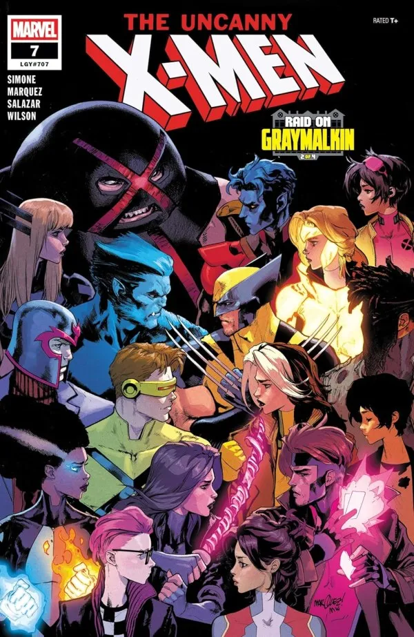 Cover of Uncanny X-Men #7 (707)