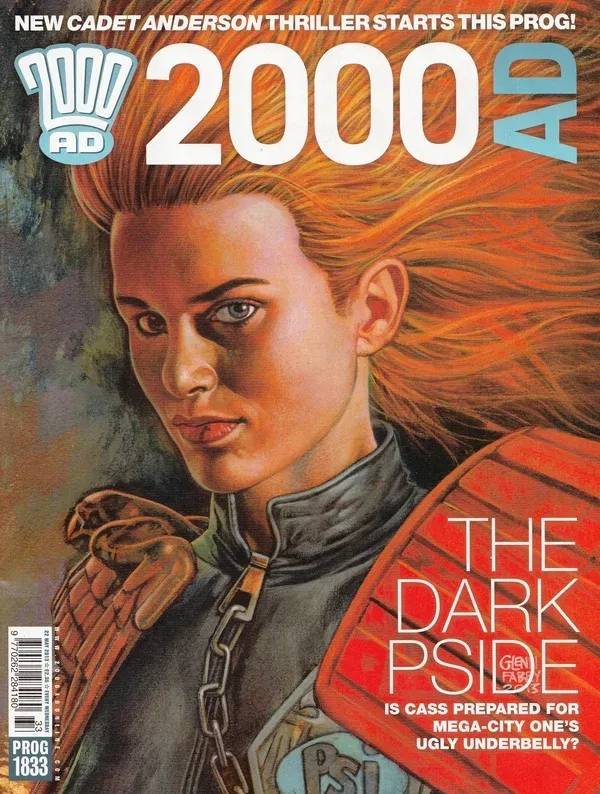 Cover of 2000 AD #1833