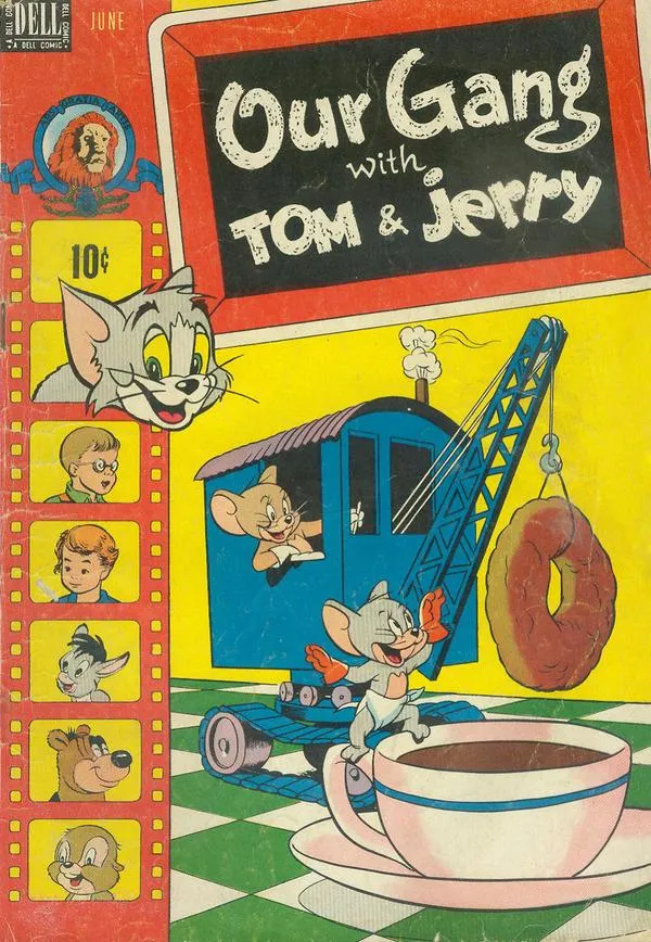 Cover of Our Gang with Tom & Jerry #47