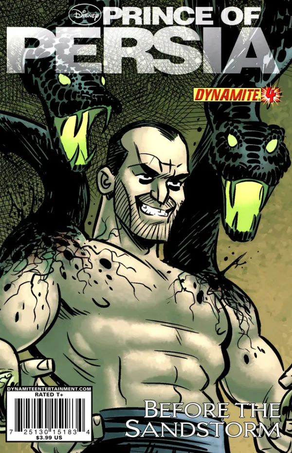 Cover of Prince of Persia: Before the Sandstorm #4