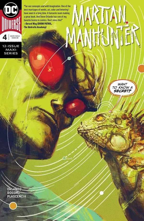 Cover of Martian Manhunter #4