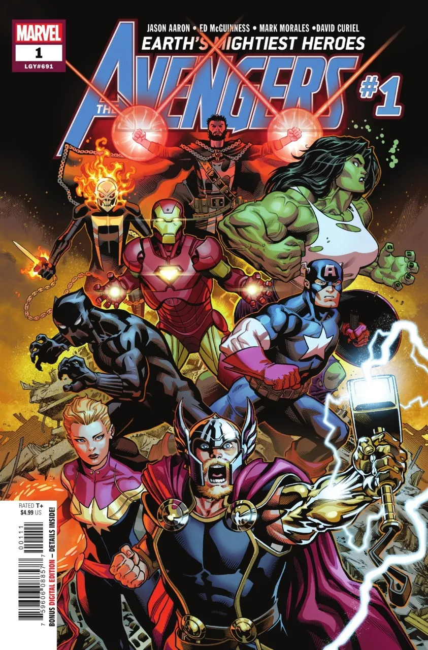 Cover of Avengers #1