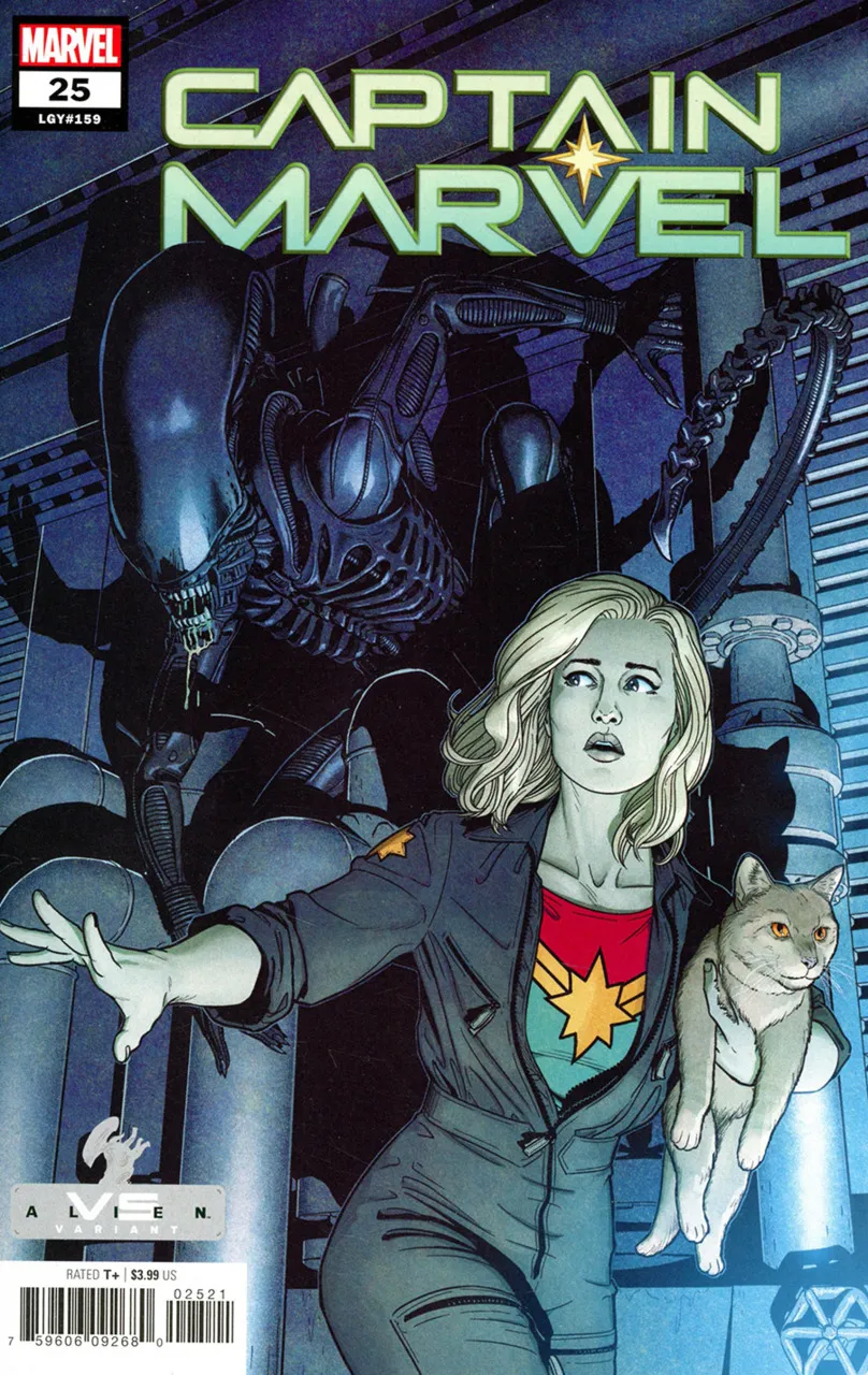 Cover of Captain Marvel #25 (159)