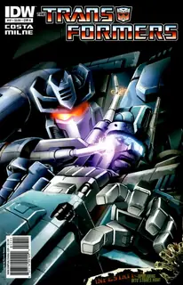 Cover of The Transformers #17