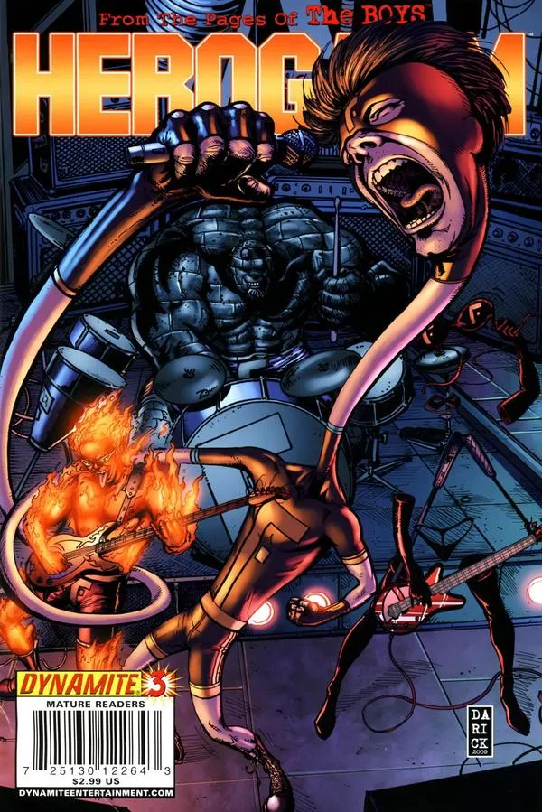 Cover of The Boys: Herogasm #3