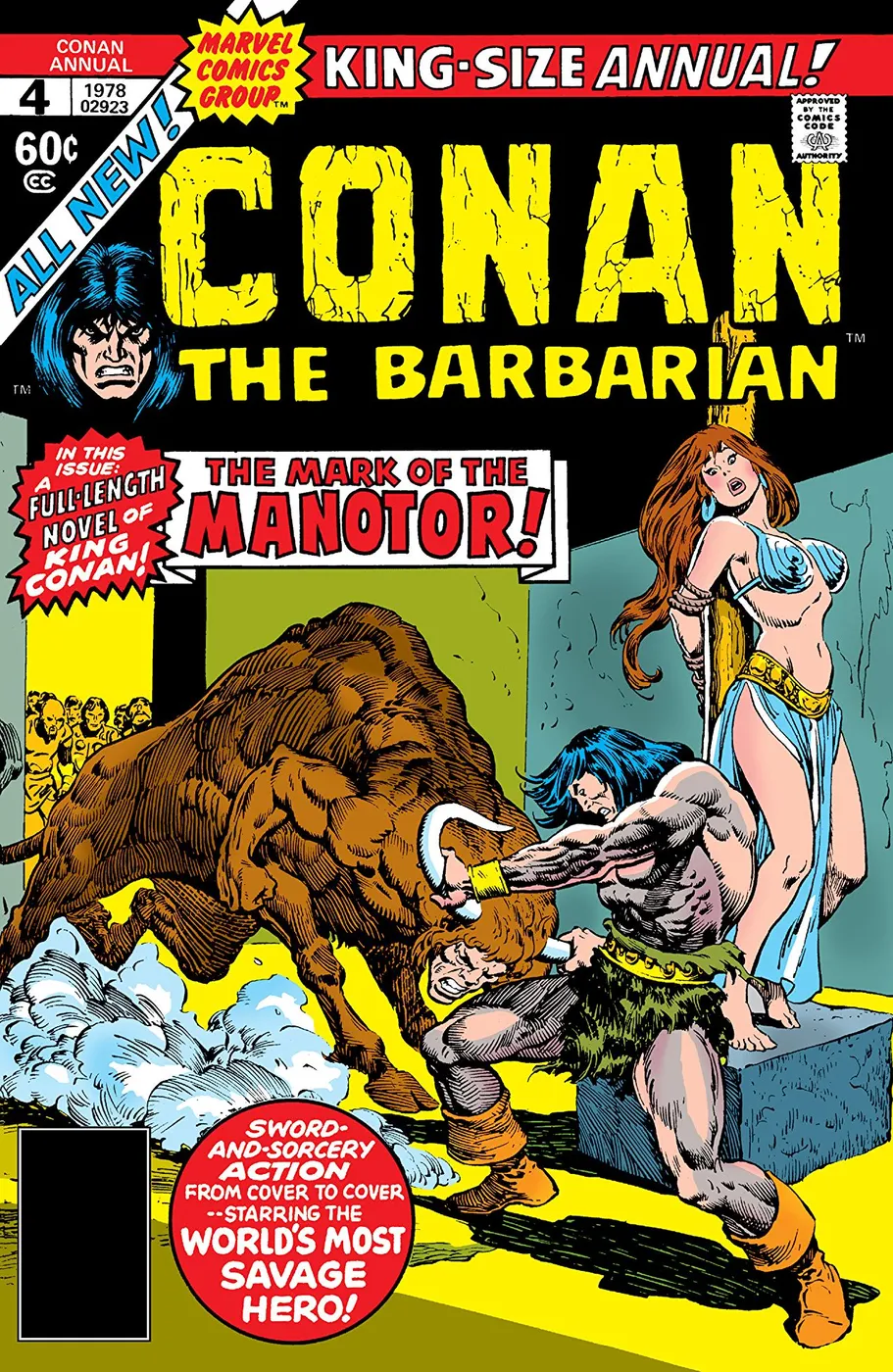 Cover of Conan Annual #4