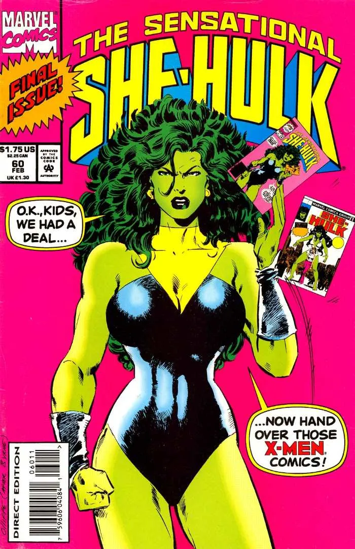 Cover of The Sensational She-Hulk #60