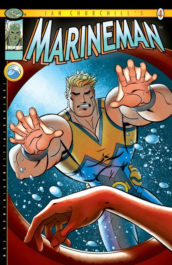 Cover of Ian Churchill's Marineman #4