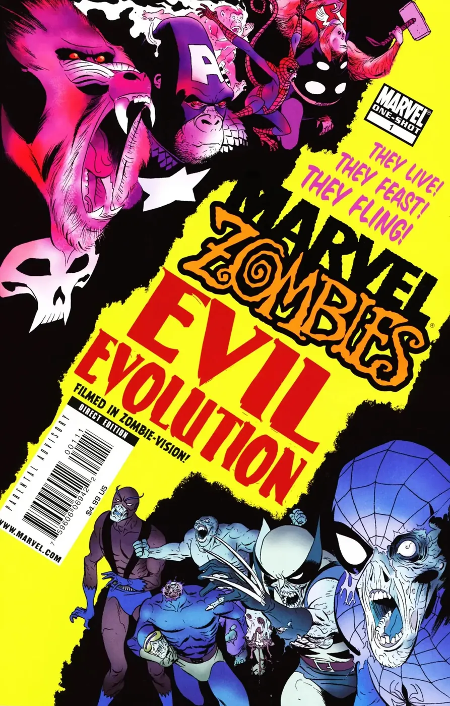 Cover of Marvel Zombies: Evil Evolution #1