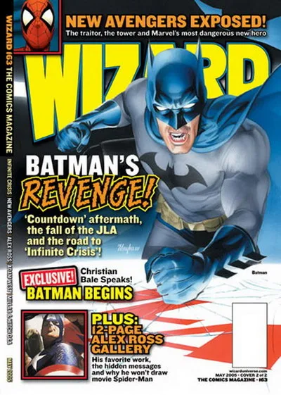 Cover of Wizard: The Comics Magazine #163