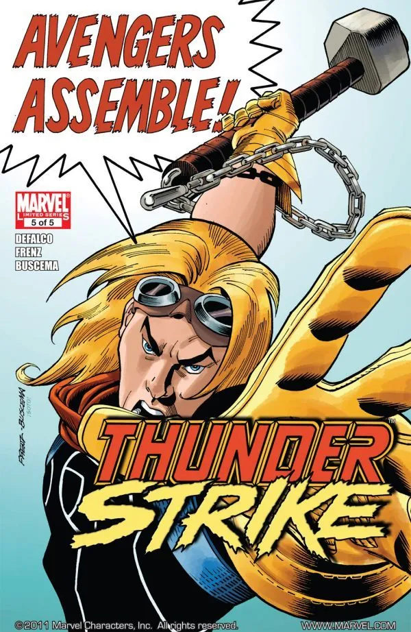 Cover of Thunderstrike #5