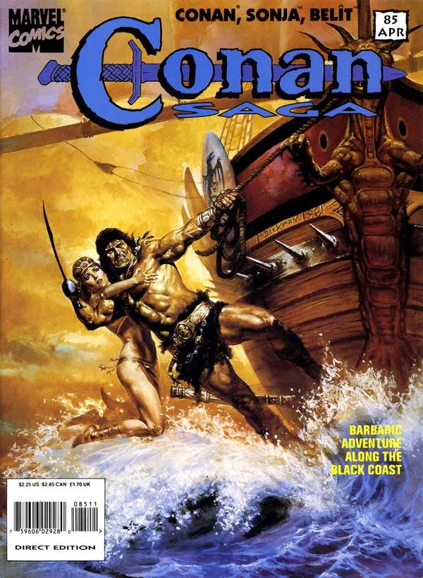 Cover of Conan Saga #85