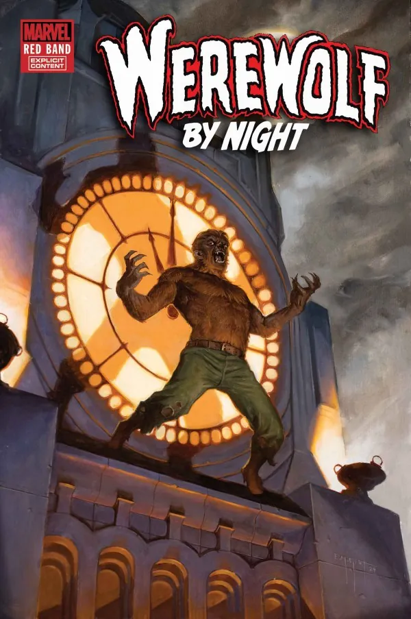 Cover of Werewolf by Night: Red Band #2