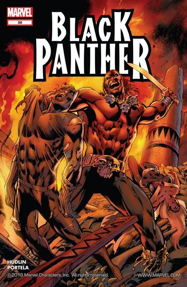 Cover of Black Panther #38